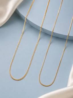 Zeraki Jewels - Glori and Dom Neck chain (Pack of 2)