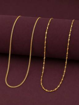 Zeraki Jewels - Glori and Noble Neck chain (Pack of 2)