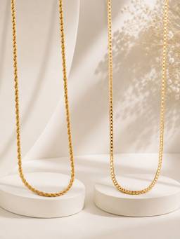 Zeraki Jewels - Jhea and Glori Neck chain (Pack of 2)