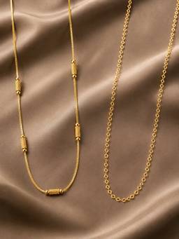 Zeraki Jewels - Lofi and Elara Neck chain (Pack of 2)