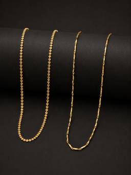 Zeraki Jewels - Lova and Charm Neck chain (Pack of 2)