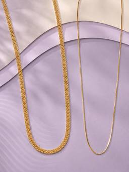 Zeraki Jewels - Phine and Dom Neck chain (Pack of 2)