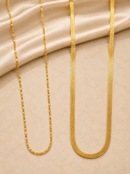 Zeraki Jewels - Reen and Harmony Neck chain (Pack of 2)