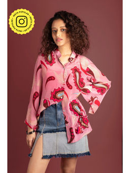 Style Junkiie - Sorbet Paisley Shirt (XS)