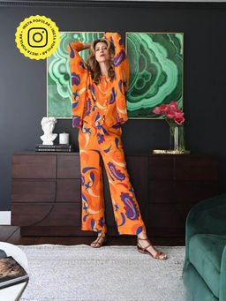 Style Junkiie - Mango Paisley Kimono Shirt