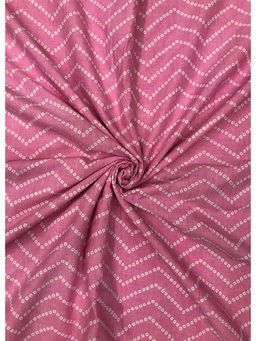 Palash - Pink Women Hand Block Printed Cotton Unstitched Kurta Fabric