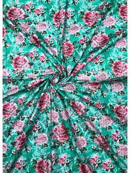 Palash - Multi-Color Women Hand Block Printed Cotton Unstitched Kurta