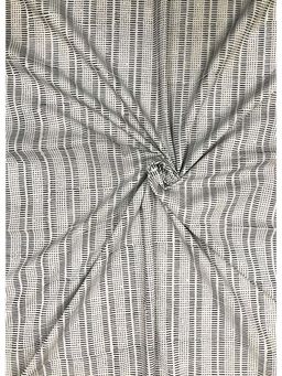 Palash - White Hand Block Printed Cotton Unstitched Kurta Fabric