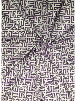 Palash - White Hand Block Printed Cotton Unstitched Kurta Fabric