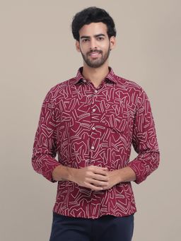 AM SWAN - Slim Fit Rayon Shirt