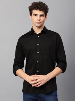 AM SWAN - Black Casual Shirt for Men