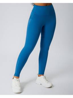 RYZ - Women Blue Sculpt Performance Leggings