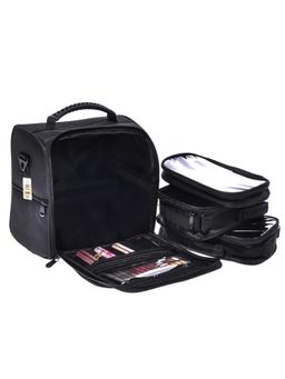 NFI Essentials - Large Makeup Case Professional Beauty Vanity Travel Brush