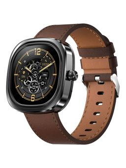 Pebble - Matrix IPS HD Display, 500 Nits Brightness, BT Calling Smartwatch Whisky Brown