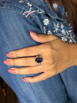 Mon Tresor - Blue Sonata Ring