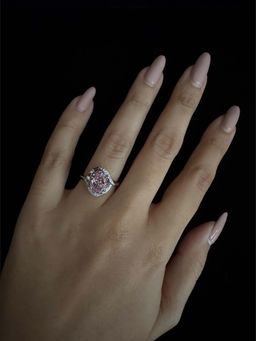 Mon Tresor - Blush Tide Pink Sapphire Ring