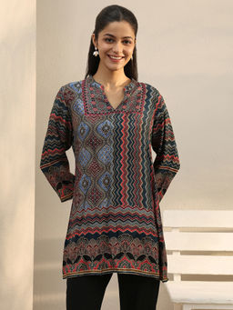 Libas - Multi Ethnic Motif Printed Straight Kurti