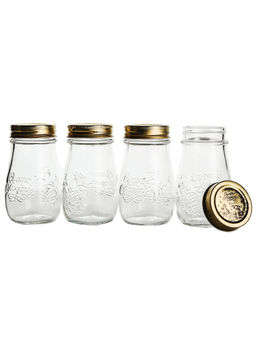 Bormioli Rocco - Quattro Stagioni Preservative Jar with Lid 200 ML Set of 4