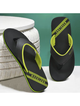 WOODLAND - Mens Black Flipflops