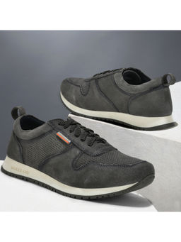 WOODLAND - Mens Grey Casual Sneakers