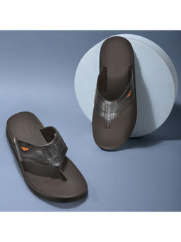 WOODLAND - Mens Brown Casual Slip On Sandals