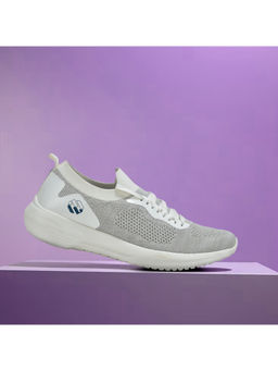 WOODLAND - Mens Grey & White Sports Walking Shoes