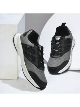 WOODLAND - Mens Grey & Black Sports Walking Shoes