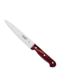 TRAMONTINA - Polywood Stainless Steel Utility Knife Plain Edge Polywood Handle Kitchen Knife