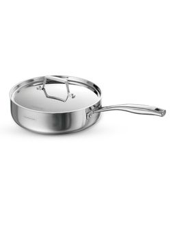 TRAMONTINA - Aeion Triply 24cm-2.8L Saute Pan with SS 304 Lid Stay Cool Handle NSF Certified