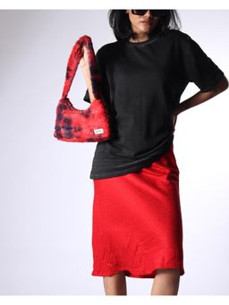 Pebbl Studio - Red Blood & Gore Baguette Handbag