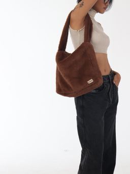 Pebbl Studio - Brown Chocolate Mini Hand Bag