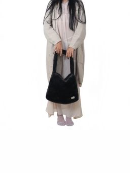 Pebbl Studio - Black Charcoal Mini Hand Bag