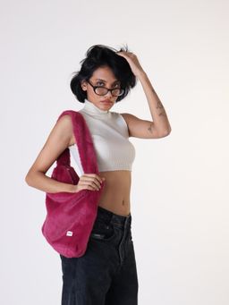 Pebbl Studio - Red Rose Mini Hand Bag
