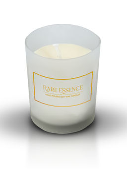 RARE ESSENCE - White Frosted Jar Candle (Mango Coconut)