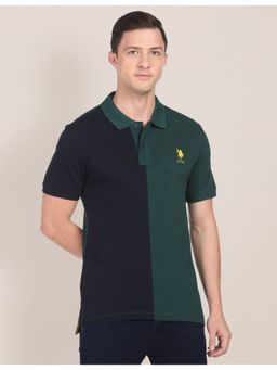U.S. POLO ASSN. - Colour Block Polo T-shirt