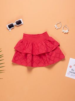 Purple United Kids - Girls Schiffley Skirt-Pink