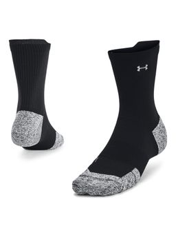 Under Armour - UA AD Run Cushion Mid Crew Socks - Black