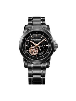 Aries Gold - Forza Automatic Watch With 21 Jeweles & Sapphire Glass For Men- G 9001 Bk-Bk