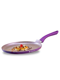 Wonderchef - Royal Velvet Dosa Tawa with Raise Lip 30cm (Purple)
