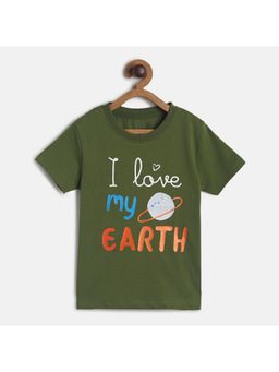 MINI KLUB - Kids Boys Olive T-shirt