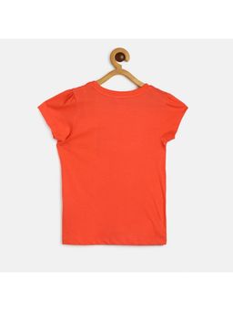 MINI KLUB - Kids Girls Coral Knit Top