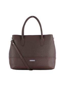 Toteteca - Brown Minimal Office Hand Bag