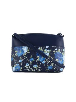 Toteteca - Blue Printed Sling Bag