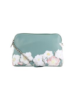 Toteteca - Green Printed Sling Bag