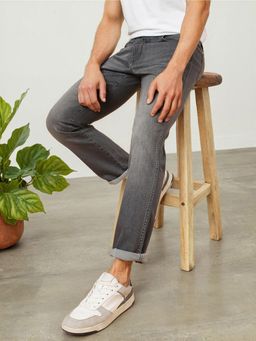 Wrangler - Men's Millard Grey Jeans (Straight)