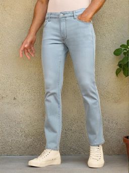 Wrangler - Men's Blue Millard Regular Fit Mid Rise Jeans