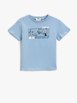 Koton - Boys Light Blue T-shirt