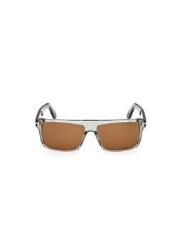 Tom Ford Eyewear - Square Brown Sunglasses (FT0999 58 20E) (58)