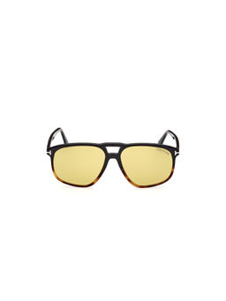Tom Ford Eyewear - Square Yellow Sunglasses (FT1000 58 05E) (58)