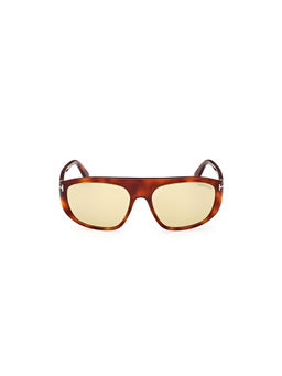 Tom Ford Eyewear - Square Brown Sunglasses (FT1002 58 53E) (58)